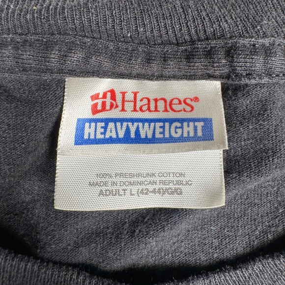 Vintage 2005 Iron Angels Biker Rallies of Texas T-Shirt Mens Large Hanes Black - Picture 3 of 9